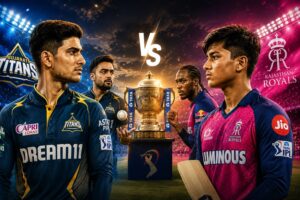 GT vs RR Qualifier 2 IPL 2026 match preview featuring Shubman Gill and Vaibhav Sooryavanshi
