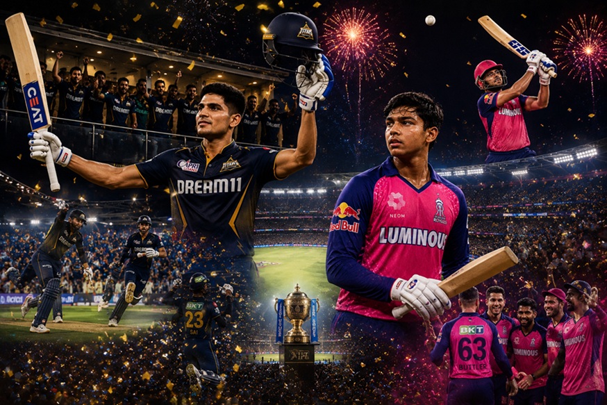 GT vs RR Qualifier 2 Highlights featuring Shubman Gill century against Rajasthan Royals in IPL 2026