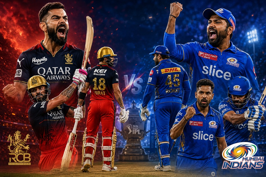 RCB vs MI highlights during thrilling IPL 2026 last-over finish