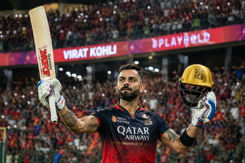 Virat Gill IPL Battle during IPL 2026 between RCB and Gujarat Titans