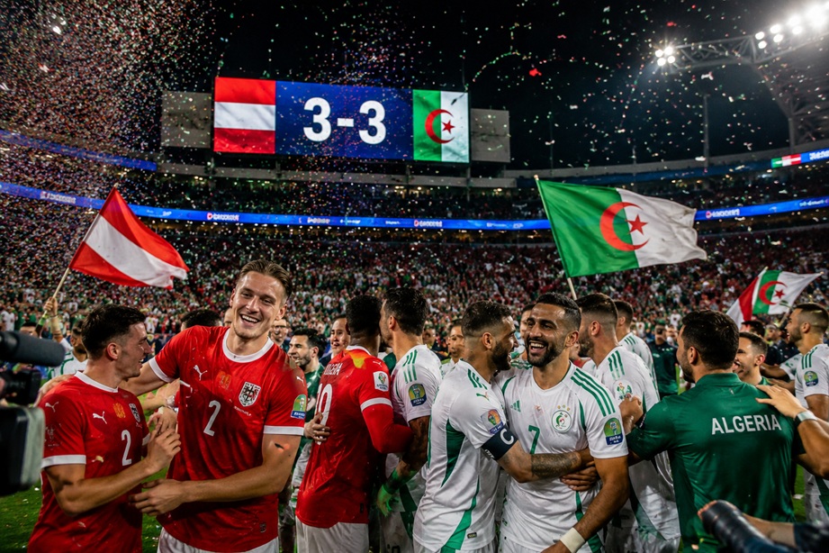 Austria Algeria World Cup Draw ends in dramatic 3-3 thriller as both teams qualify for the knockout stage