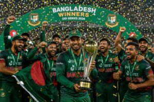 Bangladesh ODI Series Triumph celebration after historic ODI series win against Australia