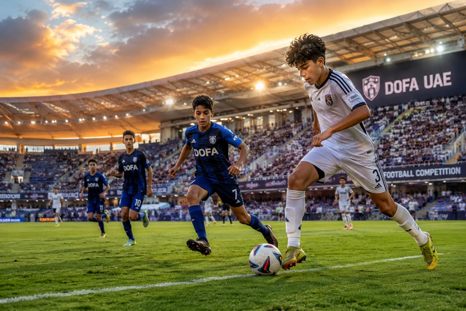 DOFA UAE Football Competition helping young football players develop skills in the UAE