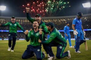 Ireland vs India 1st T20I Results: Ireland celebrates historic 34-run victory over India in Belfast