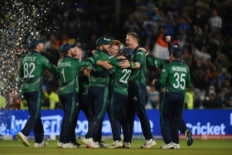 Ireland vs India 2nd T20I Full Scorecard showing Ireland's historic 1-run victory over India in Belfast
