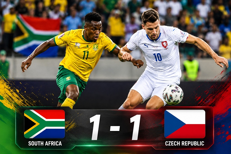 South Africa Czechia Highlights: Tense 1-1 World Cup Draw Keeps Aspirations Intact