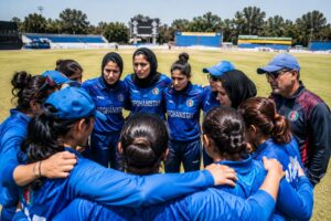 Afghanistan Refugee Women ICC team training for qualification by 2030 under the ICC development pathway