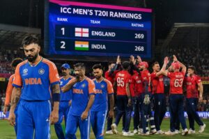 India Lose No. 1 T20I Ranking after England's 4-0 series victory in 2026