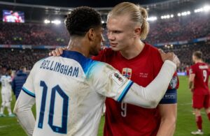Haaland hails Bellingham after England's World Cup quarter-final win over Norway