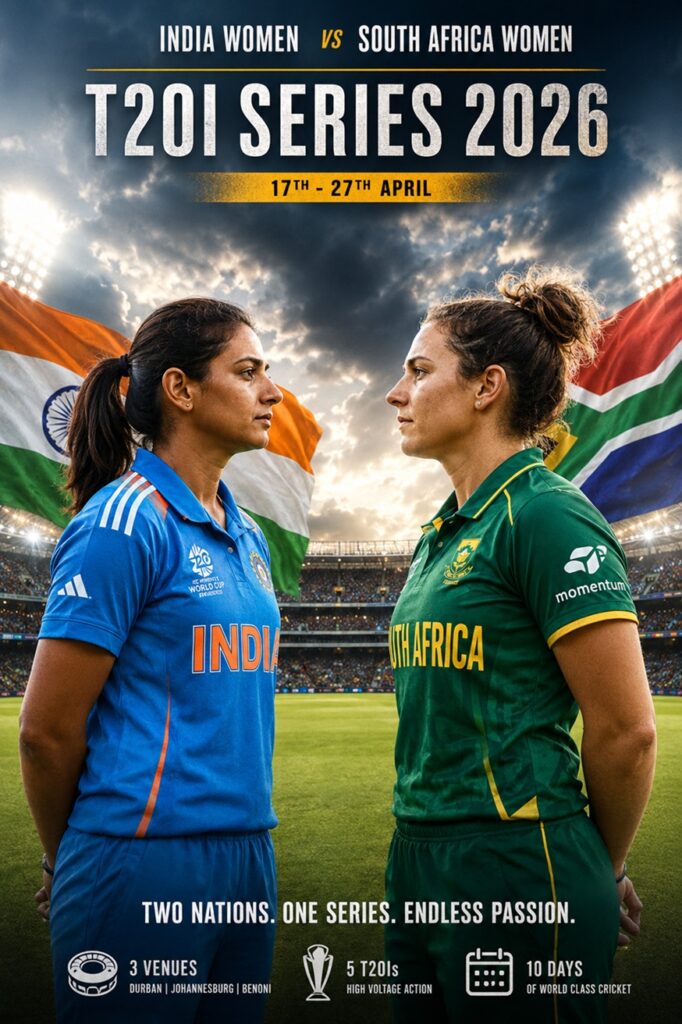 India Women’s National Cricket Team versus South Africa Women’s National Cricket Team Timeline 2026