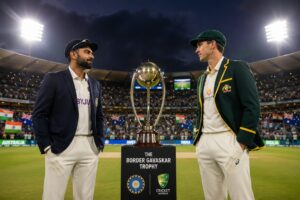 India vs Australia Timeline featuring Border-Gavaskar Trophy, Virat Kohli, Pat Cummins, Sachin Tendulkar and iconic cricket rivalry moments (2026).