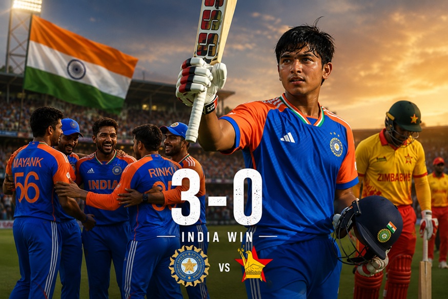 India vs Zimbabwe 3rd T20I 3-0 series sweep in Harare
