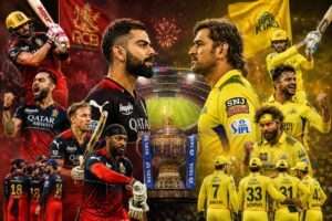 RCB vs CSK Timeline Complete History 2008–2026 featuring Virat Kohli and MS Dhoni