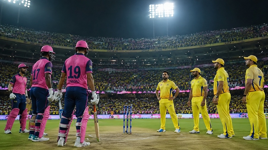 Rajasthan Royals vs Chennai Super Kings timeline 2026 IPL rivalry