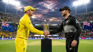 Australia New Zealand Cricket Timeline featuring legendary Australia vs New Zealand cricket rivalry from Test, ODI and T20 history (2026)