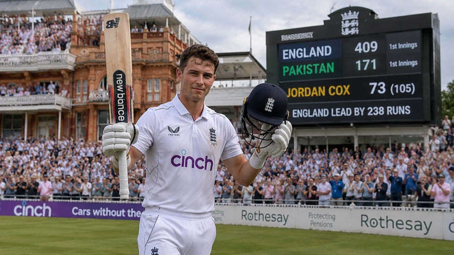 England vs Pakistan Highest Run Scorer 2026 – Jordan Cox leads the top 5 batting chart