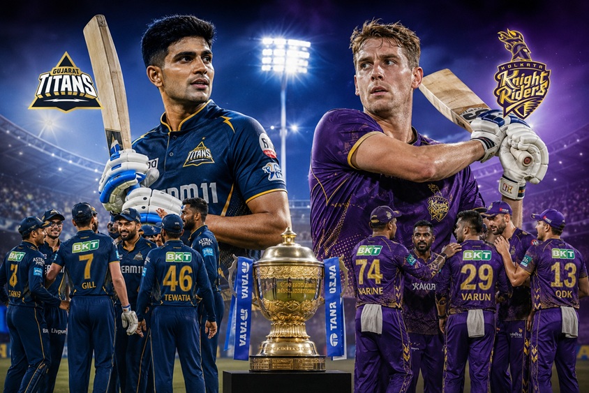 GT vs KKR Full Scorecard 2026 – Gujarat Titans vs Kolkata Knight Riders match result, batting and bowling highlights