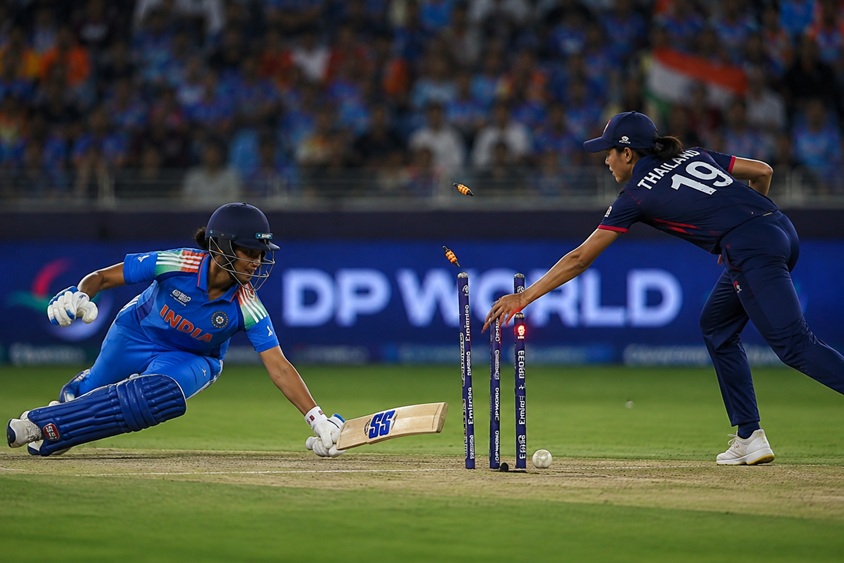 India Thailand Women Live Score: Shafali Verma batting against Thailand in Asia Cup 2026