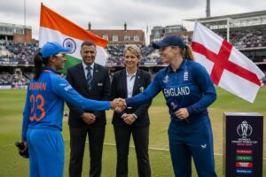 India Women vs England Women Timeline featuring historic cricket rivalry from 1980 to 2026