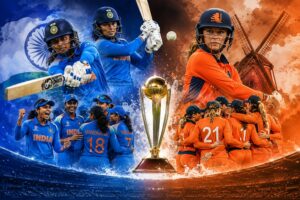 India Women vs Netherlands Women Cricket Team Timeline and History 2026