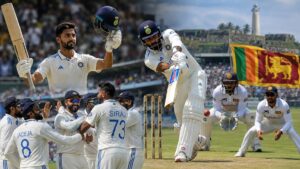 India vs Sri Lanka Timeline 2026 Test series scores and top run scorers