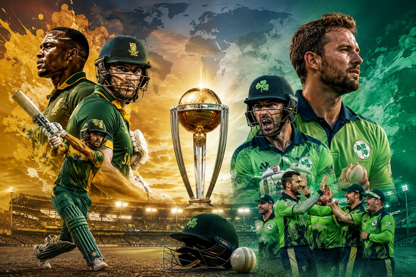 Ireland South Africa Cricket Timeline 2026 showing key matches and rivalry history
