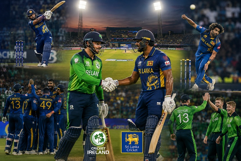 Ireland vs Sri Lanka Timeline 2026 T20 World Cup cricket match in Colombo