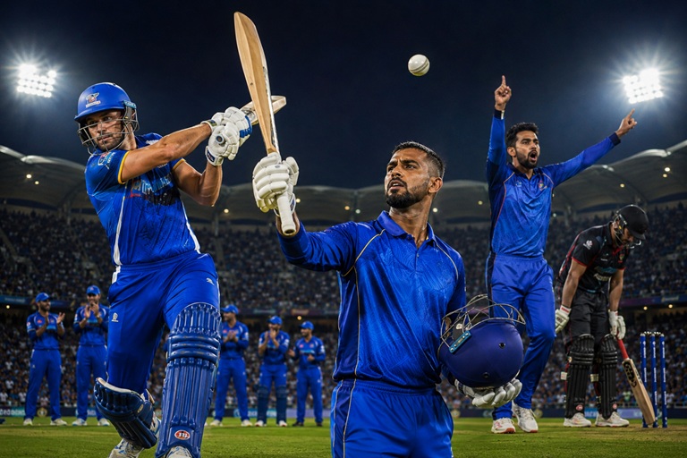 MI London 2026 Scorecard featuring Will Jacks, Nicholas Pooran and Rashid Khan during The Hundred 2026 match against Manchester Super Giants