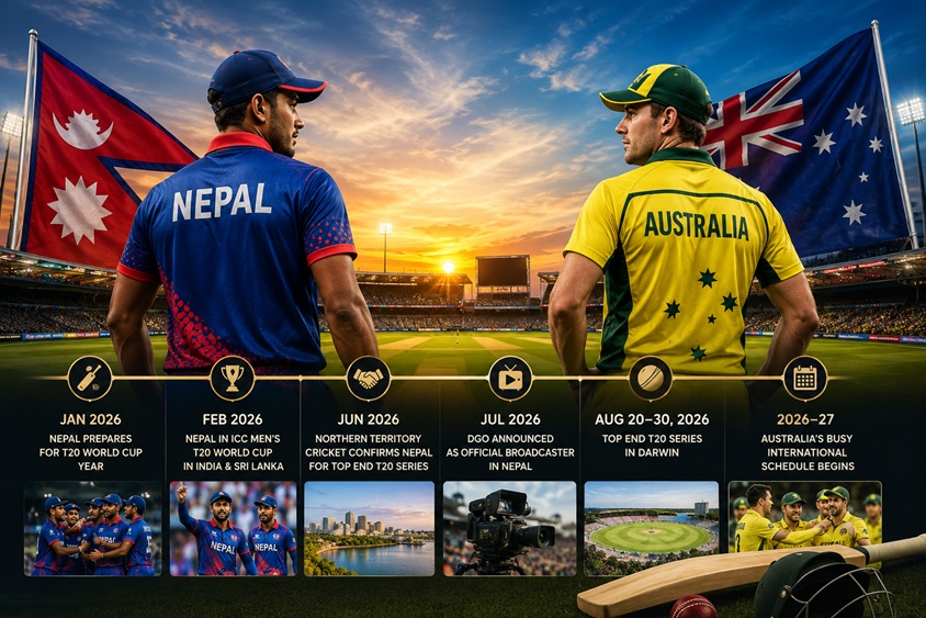 Nepal National Cricket Team vs Australia National Cricket Team Timeline 2026