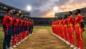 Nepal Zimbabwe Cricket Timeline 2026 featuring Nepal and Zimbabwe cricket teams