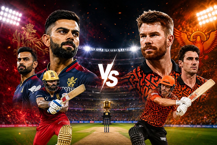 RCB vs SRH head to head record after 28 IPL matches