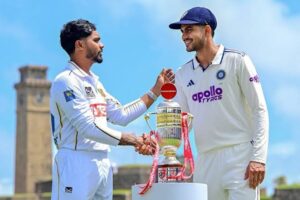 Shubman Gill 600th Test captaincy milestone at Galle International Stadium
