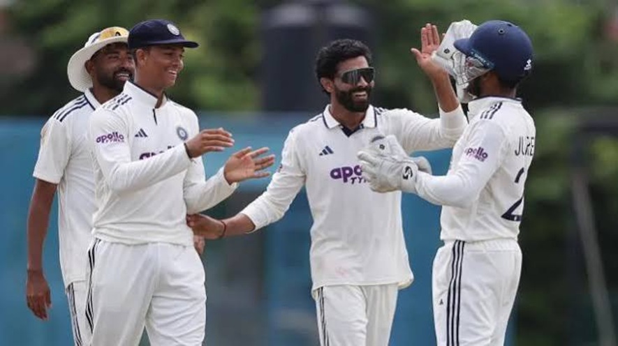 Sri Lanka vs India 1st Test 2026 complete scorecard showing India's 165-run victory