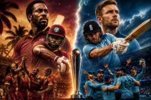 West Indies vs England Timeline showing key moments in cricket rivalry