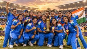 India Women Asian Games Gold celebration after beating Sri Lanka in the 2026 final