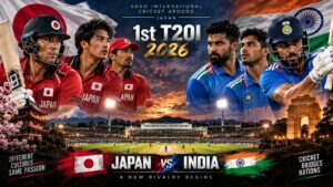 Japan vs India T20 2026 cricket match